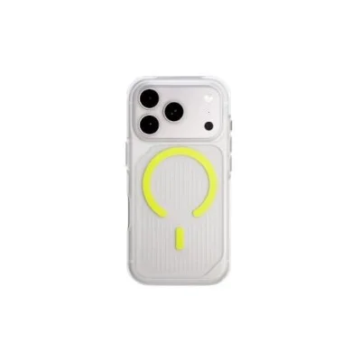 Uniq Hybrid Iphone 17 Pro (2025) 6.3 Magclick Charging Combat Active - Frost Clear